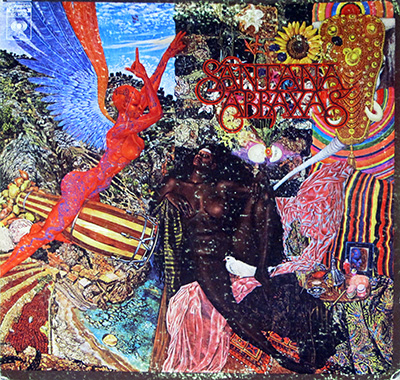 SANTANA - Abraxas (Four International Releases) album front cover vinyl record